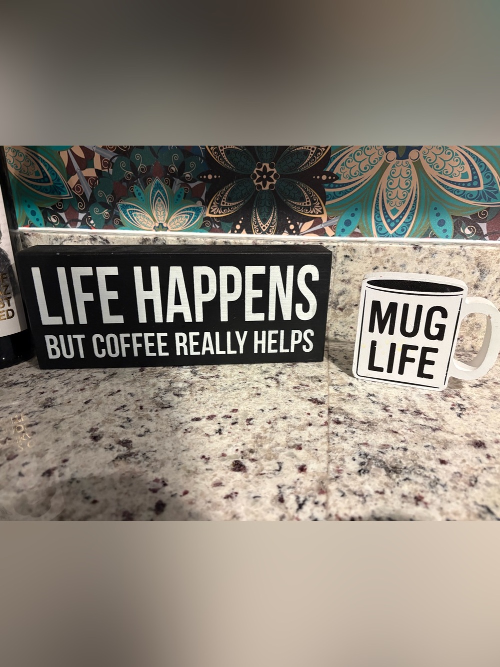 Coffee bar decor